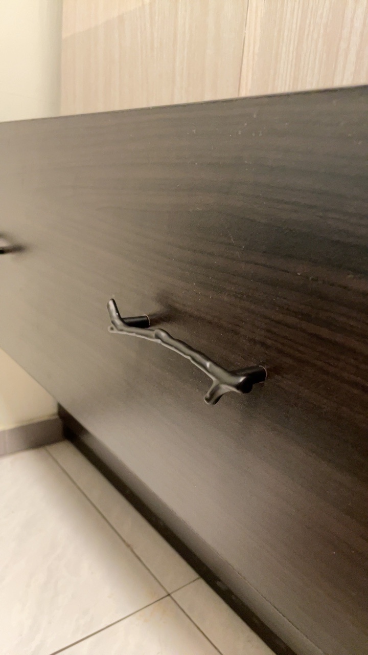 Modern Minimalist Black Zinc Cabinet Hardware Wine Rack Drawer Wardrobe Door Furniture Branch Handle for Dresser Use Living Room