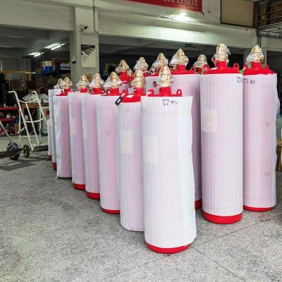 Clean Agent FM200 Cylinder Fire Extinguishing System Filling Hfc-227ea Gas
