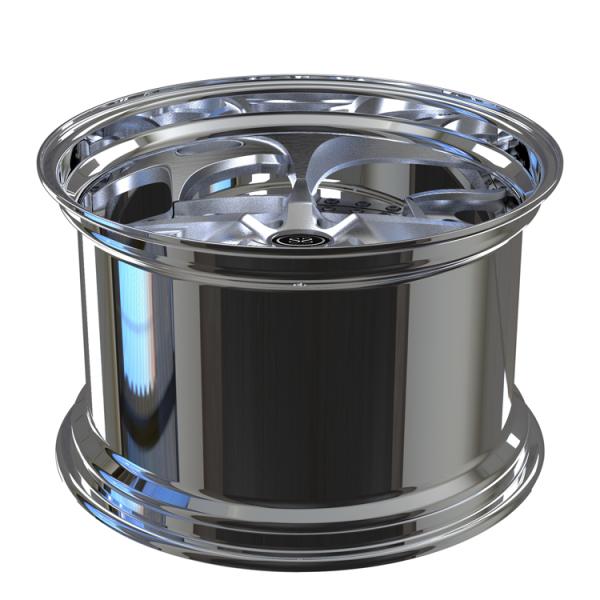 Спица почищенная щеткой стороной покрытия Chrome катит 2 части 18x7 19x12 расположила ступенями оправы мустанга сплава