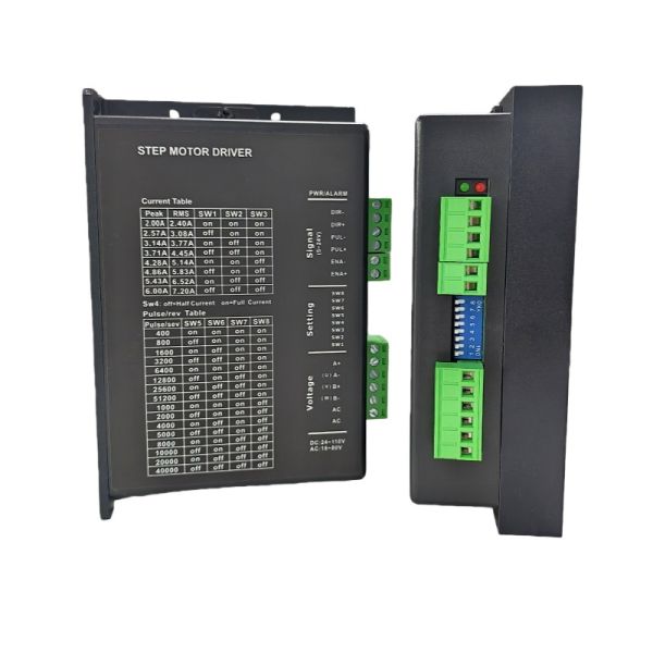 DM860 P860 2.4-7.2A Open Loop Stepper Motor Driver for Nema23 Nema34 Motors in CNC Machines
