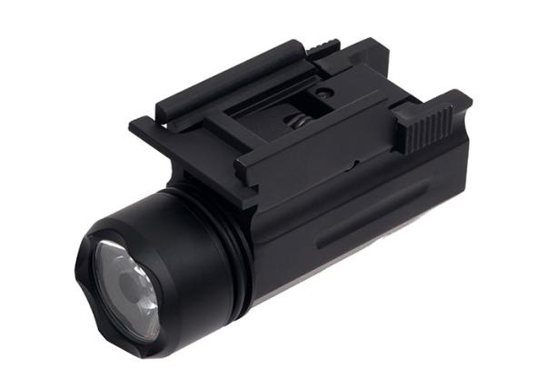 Outdoor Hunting LED Tactical Pistol Flashlight For 20mm Picatinny Or Weaver Mount