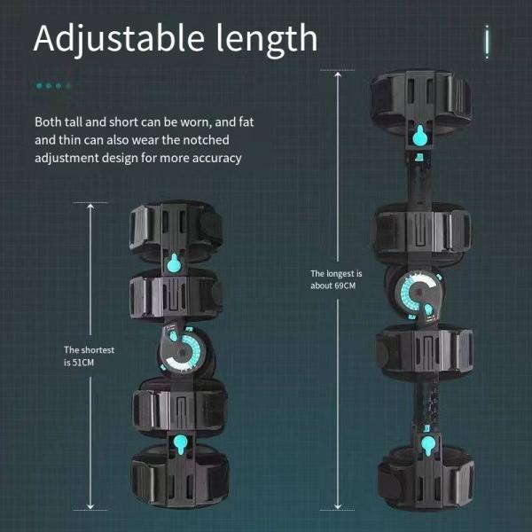 Class I Instrument Classification Adjustable Medical Hinged Knee Brace with Design