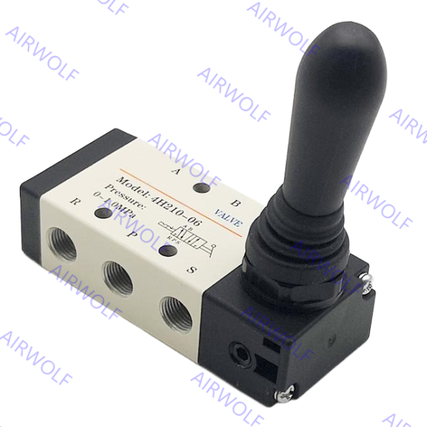 AIRTAC 4H310-08/10, 4H330C-08/10, 4H330E-08/10 4H Series 5/2 way, 5/3 way Hand Lever Valve 1/4, 3/8