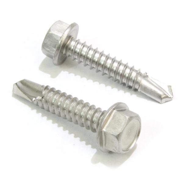 M2 - M20 ZINC Plain Stainless Steel Hex Self Drilling Screw Roofing Screw