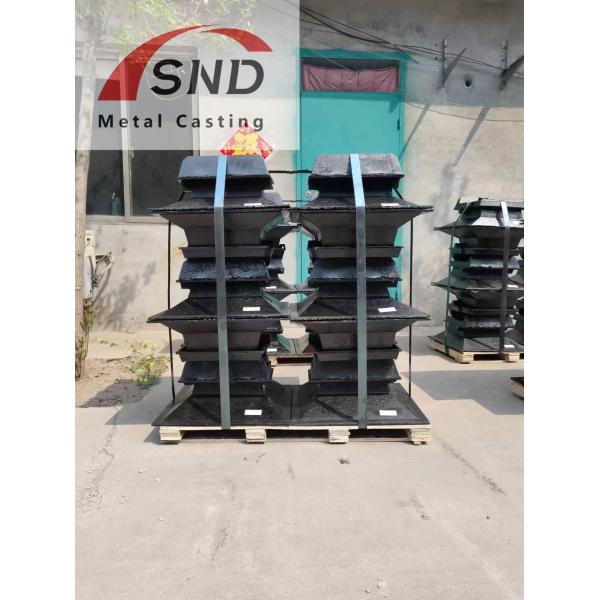 600 X 600 D400 Solid Cover Ductile Iron Manhole Cover for Heavy Load Areas