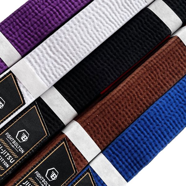 Durable 100% Cotton 240grams BJJ Blue Belt For Adults Training And Competitions