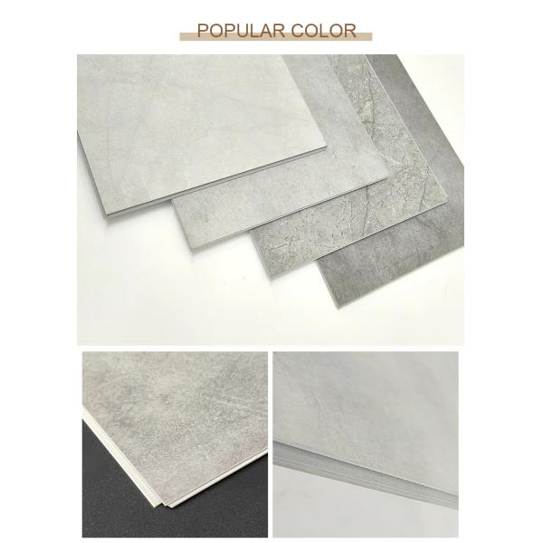 Установка длинной стороны клика и клея ПВХ мраморная доска для декорации гостиничного дома