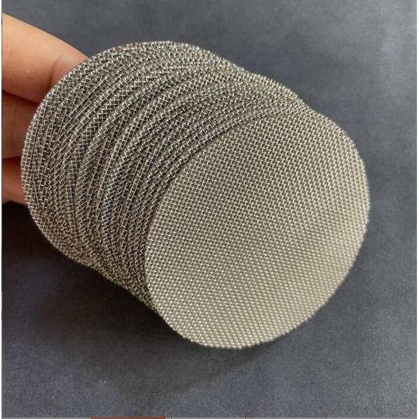 Спеченный нержавеющей сталью пористый диск фильтра металла 316 покрывает разнослоистое прочное