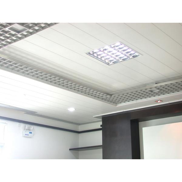 Пластиковые белые панели потолка Pvc для доказательства воды подвала гостиницы Resturant