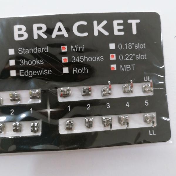 Popular Supply Mini Roth Bracket De Ortodoncia materiales dentales