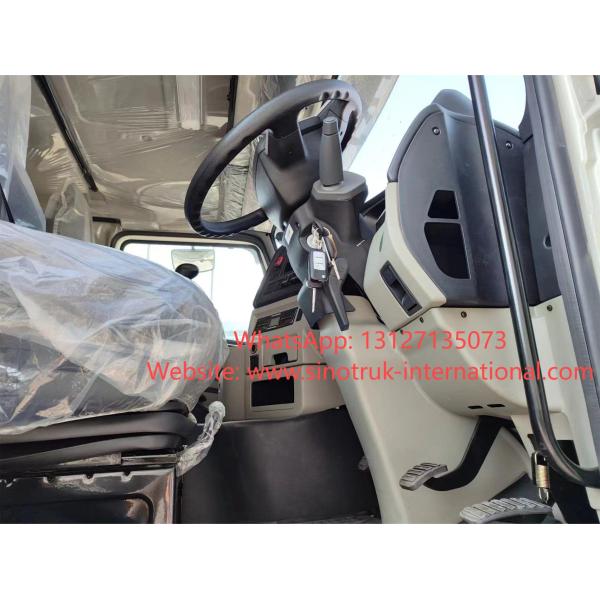 ZZ3317V386JB1R High Horsepower Low Fuel Consumption 380HP White U-type   HOWO Tipper Truck