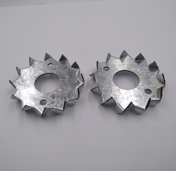 Hot-dip Galvanized Dog Toothed Timber Connectors Bulldog D50