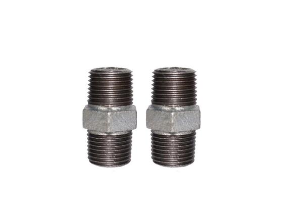 1-1/2 Malleabale Iron Barrel Pipe Fitting Nipple Male Hex Nipple FM / UL Certificated