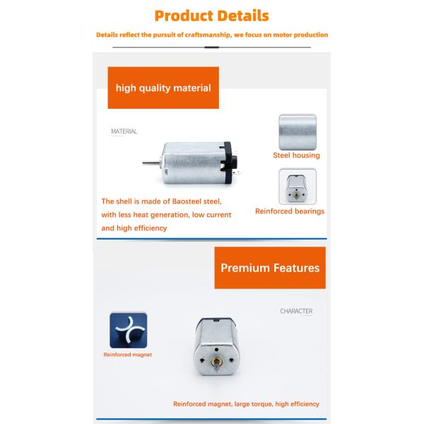 Faradyi Customized Size Explosion-proof 180 Motor Micro Electronic Bldc Brushless Dc Motor For door Lock