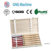 GV en bois matériel de trousses d'outils de tour de poignée en bois découpant le burin