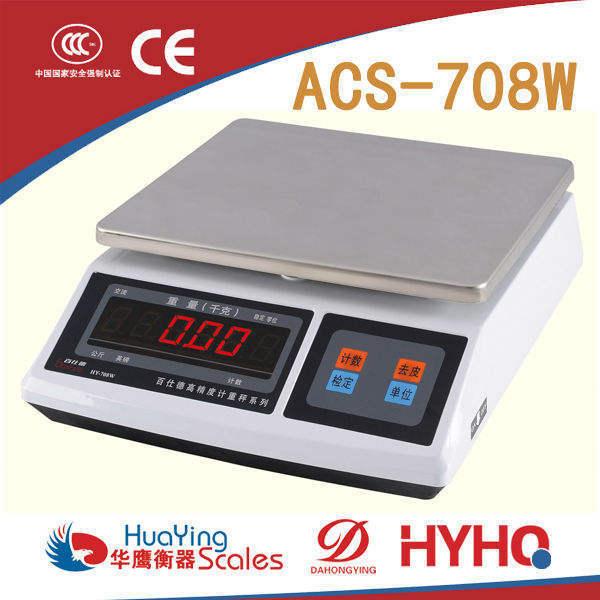 Balance de pesage électronique numérique de haute précision avec alimentation 220/110 V, plate-forme, 30 kg, 15 kg, 6 kg, 3 kg, pour la mesure du poids