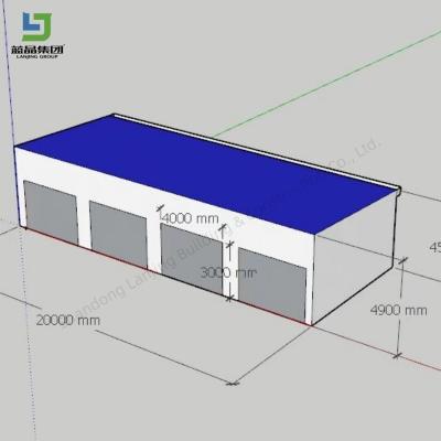 Fabrication préfabriquée de bâtiments en acier
