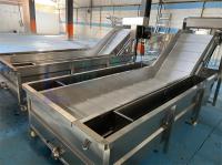 Máquina de limpeza de caranguejos de frutas e vegetais totalmente automática