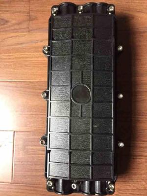 Horizontal Type Fiber Optic Joint Closure , Fiber Enclosure Box With 3 Inlets / Outlets