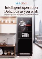 Commercial Coin Operated Coffee Vending Machine 220V 2800W