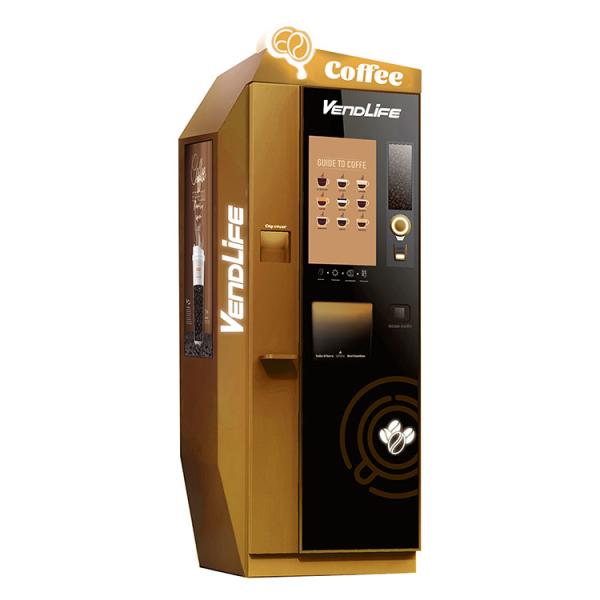 Máquinas de venda automática do café de Vendlife, máquina de venda automática do chocolate quente do café do chá do ODM