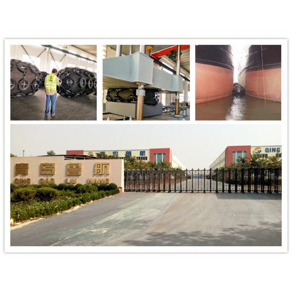 80 KPa que flota defensas de goma neumáticas envían el tope de la protección