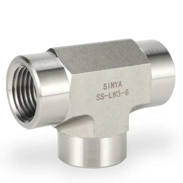 High Pressure Screwed Pipe Fittings Stainless Steel 1/4 Female NPT Threaded