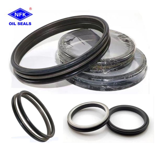 Wear-resistant NBR Material Floating Oil Seal for Heavy-duty Excavator and Construction Machinery