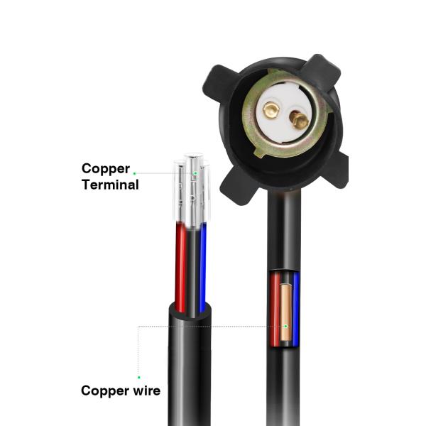 Motorcycle Headlight Lamp Bulb Holder Plus Loose Cap 180mm With Protector CG-125 Sample