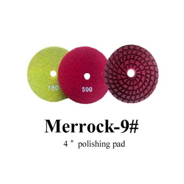 Пусковые площадки красного керамического диаманта цемента конкретного полируя с 7mm толщиное 2000#