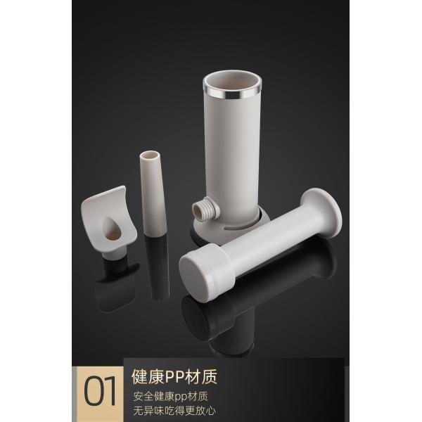 Compact Plastic Manual Sausage Enema Maker for Homemade Sausages and Seafood Dishes