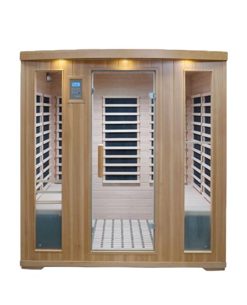 High Quality Wooden Sauna Room Infrared Steam Bath Included 2021 By Computer Control Panel Steam Dryer Steam Shower Room Hot Sales