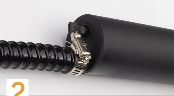 Split-type hot air plastic welding gun, 1600W hot air gun for PP/PE pearl wool weld