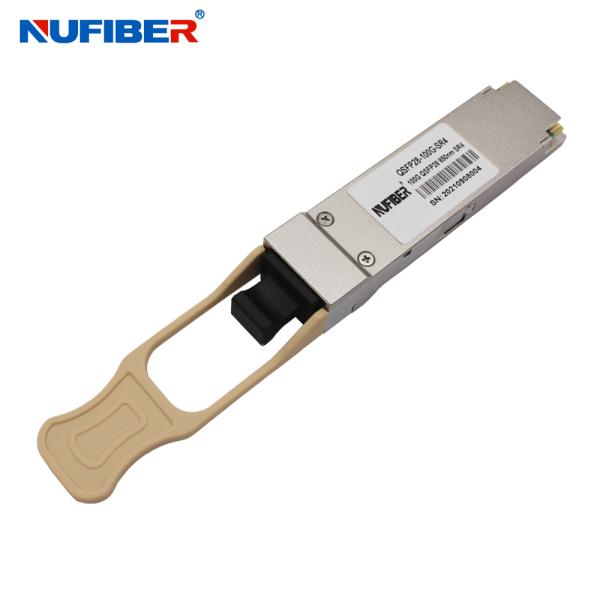 QSFP28-100G-SR4 Optical Transceiver Module 1310nm 10KM For Data Centers 100G QSFP28