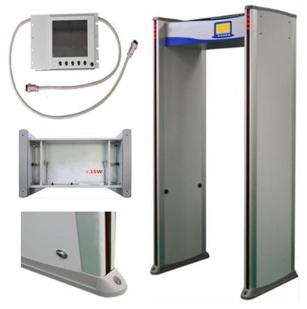 ABNM-2400B (24 zones) arched walkthrough metal detector, WTMD, doorframe metal detector