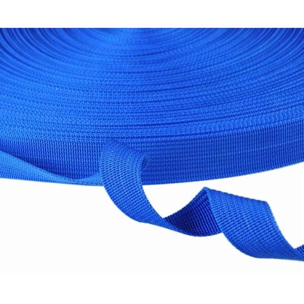 Плоский Webbing 25mm полипропилена, черная сумка Tote регулирует Webbing
