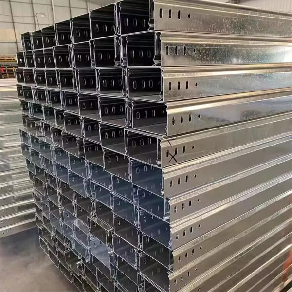 Предварительно оцинкованная кабельная поднос из нержавеющей стали проветриваемый ров 50 мм для легкой установки