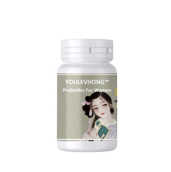 50 bilhões de CFU Probióticos para mulheres com 10 estirpes Suplemento dietético Saúde natural Produtos de beleza
