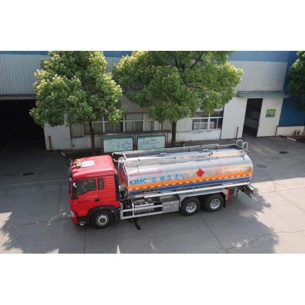 CIMC LINYU 6*4 24m3 Aluminum Alloy Tanker Truck for Flammable Liquid Fuel Transport