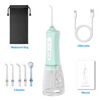 Home Tooth Cleaning Water Flosser Irrigator Ipx7 Waterproof Portable Travel Electric Oral Teeth Cleaner