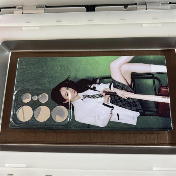 Nouveau design personnalisé A4 Film 3D Sublimation sous vide Presses de transfert de chaleur revêtue d'impression étui téléphonique bricolage petites machines
