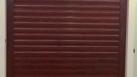 Fast Speed PU Foam Filled Aluminum Roller Shutter Door with 77mm Slat and 60 KG/CBM Foam Density