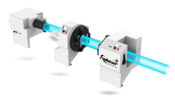 Système de contrôle FSCUT technologique avancé Machine de découpe laser à tubes pour la découpe CNC
