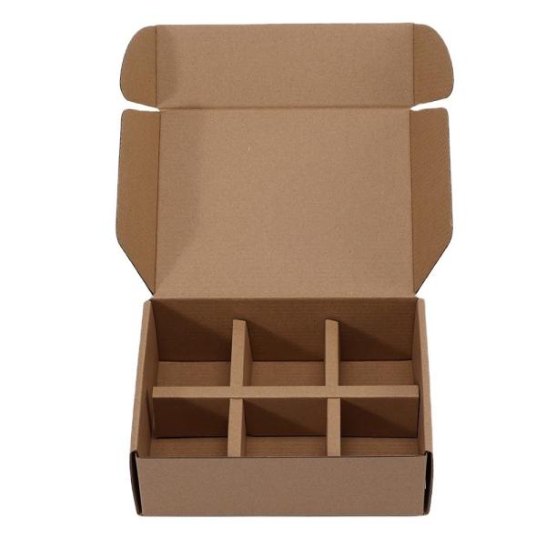 Custom Mailer Box With Corrugated Foam Insert Divider for Gift Craft Box Type Folders