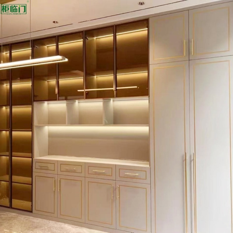 Aluminum Wine Display Cabinet Eco Friendly Long Lasting Storage