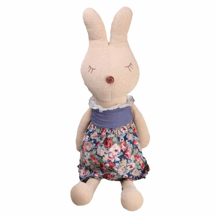Breathable заполненная зайчиком кролика юбки игрушек плюша игрушка флористического мягкая