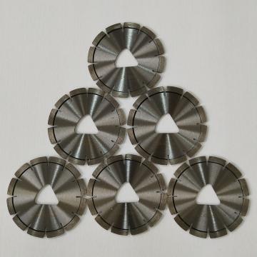 Hojas de sierra concretas del diamante del corte de Soff de 10 pulgadas con el agujero interno del triángulo