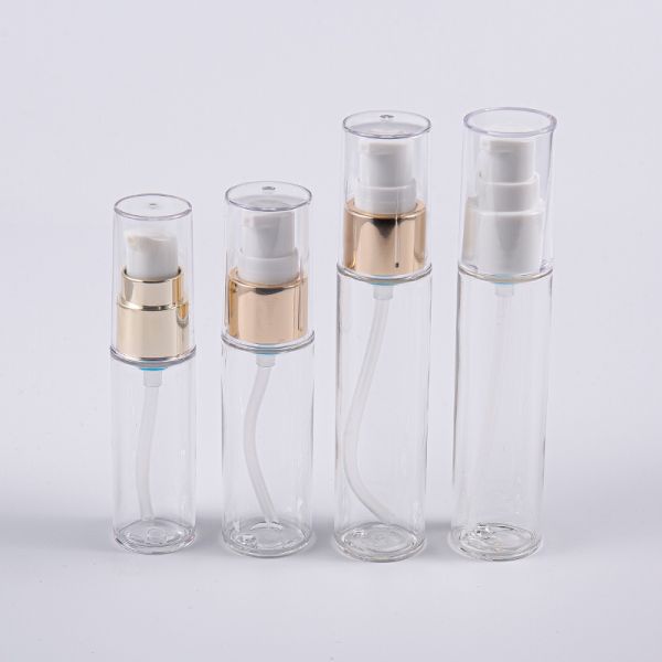 Travelling PETG Lotion Bottle With Pump Thick Walled 20ml 30ml 40ml