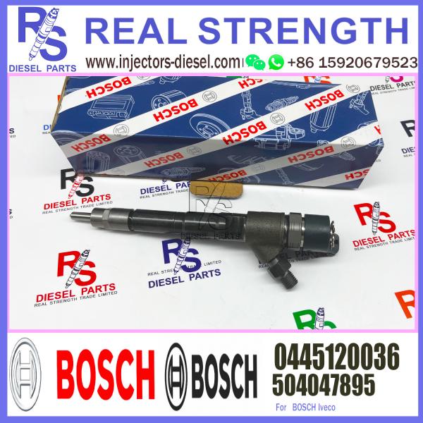 Diesel Engine Parts Common Rail Injector 0445120036 For Iveco Renault Fiat