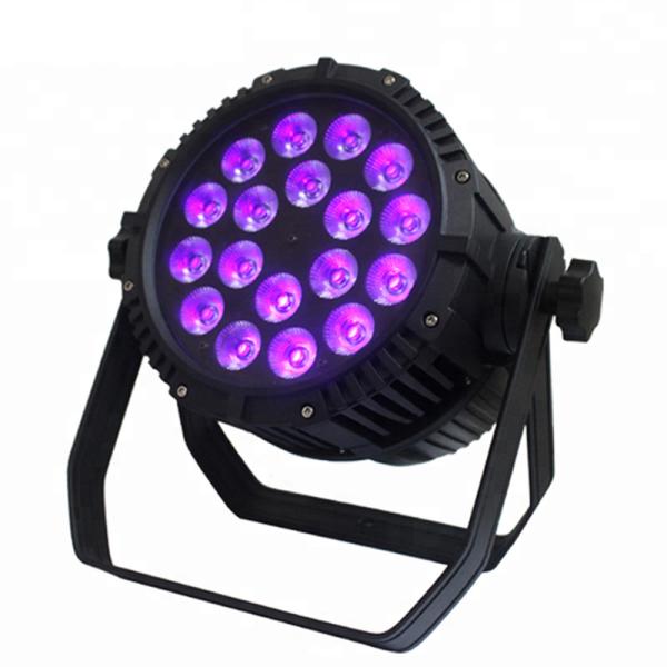 IP65 LED Par Light , Waterproof LED Party Lights 54x3w RGBW  For Disco / KTV